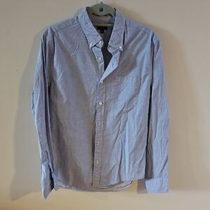 J. Crew Casual Light Blue Button-Down Shirt